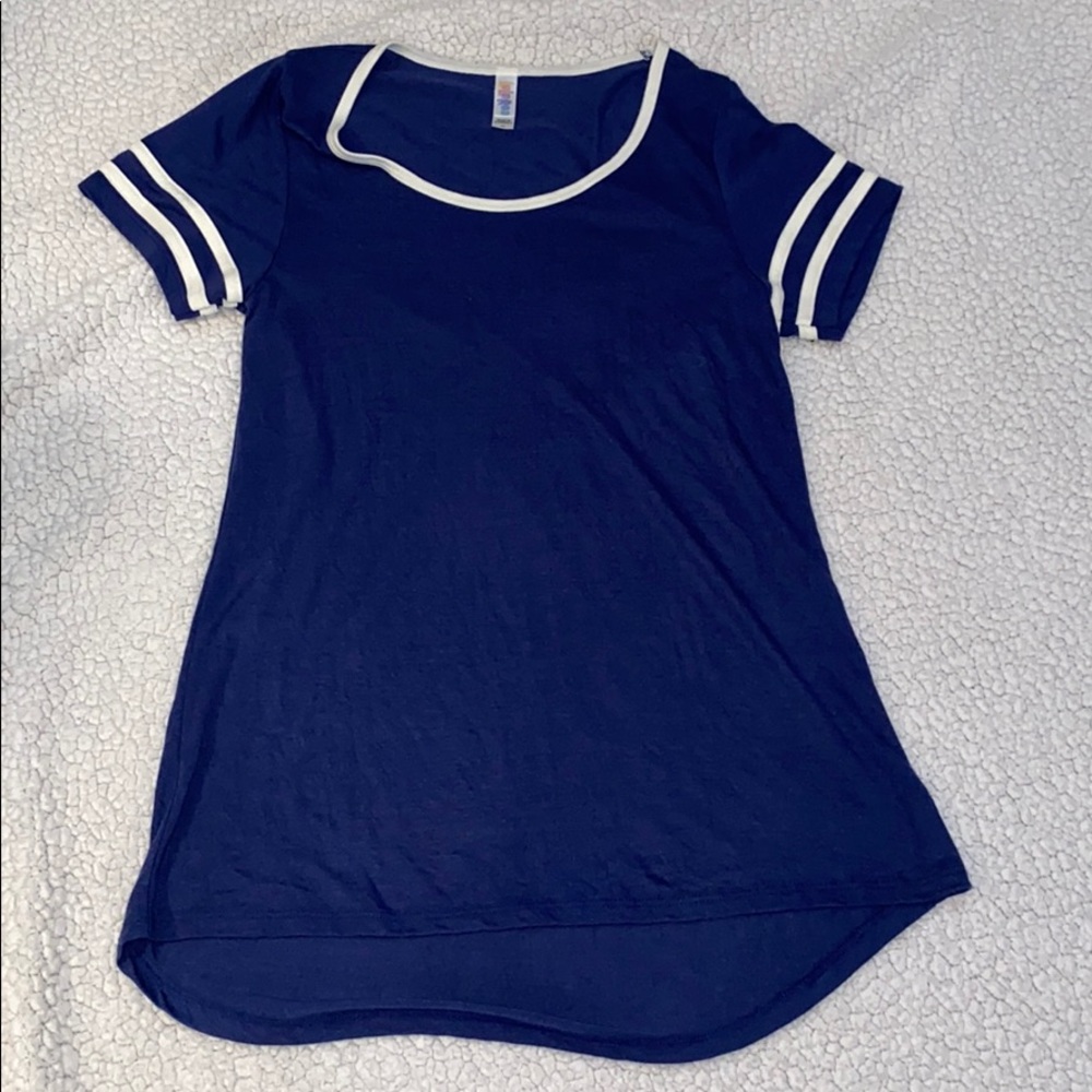 XS LuLaRoe shirt blue
